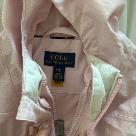 Polo Ralph Lauren pink jacket size 2t